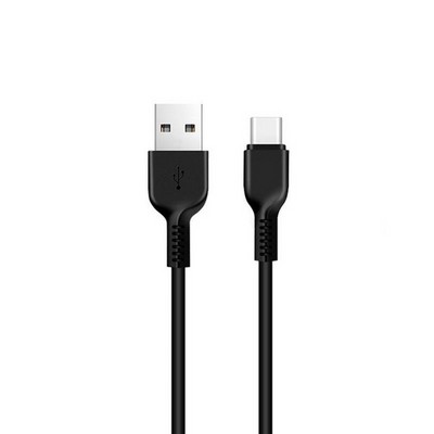 Дата-кабель USB Hoco X20 Flash Type-C (3.0 м) Черный - фото 42100