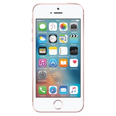 Apple iPhone SE 32Gb Rose Gold MP852RU - фото 5635