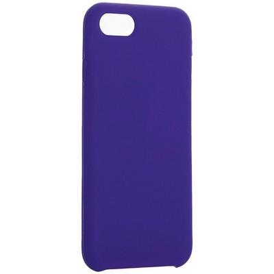 Накладка силиконовая MItrifON для iPhone SE (2020г.)/8/ 7 (4.7") без логотипа Ультра-Фиолетовый №30 - фото 42254
