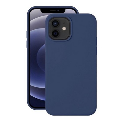 Чехол-накладка силикон Deppa Liquid Silicone Pro Case с поддержкой Magsafe D-870097 для iPhone 12/ 12 Pro (6.1") Синий - фото 42858