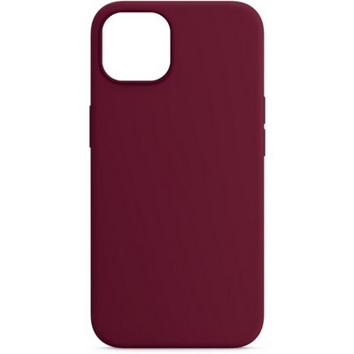 Накладка силиконовая MItrifON для iPhone 13 (6.1") без логотипа Maroon Бордовый №52 - фото 45661