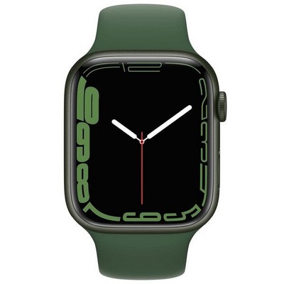 Apple Watch Series 7 GPS 45mm Green Aluminum Case with Clover Sport Band (зеленый) MKN73RU - фото 44824