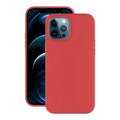 Чехол-накладка силикон Deppa Gel Color Case D-87756 для iPhone 12 Pro Max (6.7") 1.0мм Красный - фото 56023