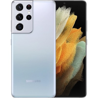 Samsung Galaxy S21 Ultra 5G 12/256GB Серебряный фантом Ru - фото 45074