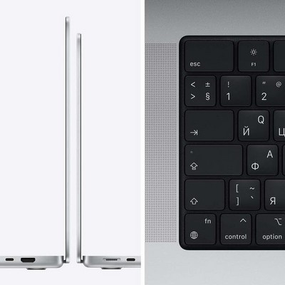 Apple MacBook Pro 16 Late 2021 M1 Pro, 16Gb, 1Tb SSD Silver (серебристый) MK1F3 - фото 45264