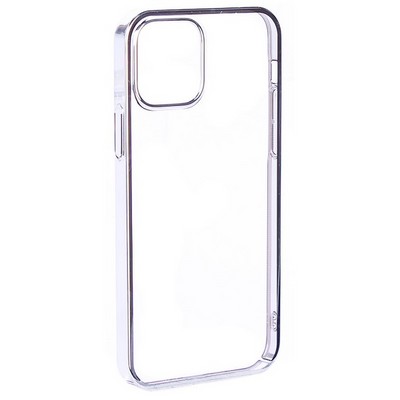 Чехол-накладка пластиковая Mutural Fasion&Simplism Protective Case для iPhone 12/ 12 Pro (6.1") Серебристый - фото 45848