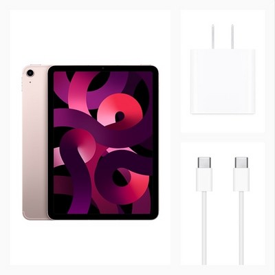 Apple iPad Air (2022) 256Gb Wi-Fi + Cellular Pink - фото 46983