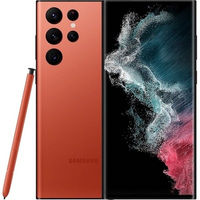 Samsung Galaxy S22 Ultra (SM-S908B) 12/512 ГБ RU, красный - фото 47385