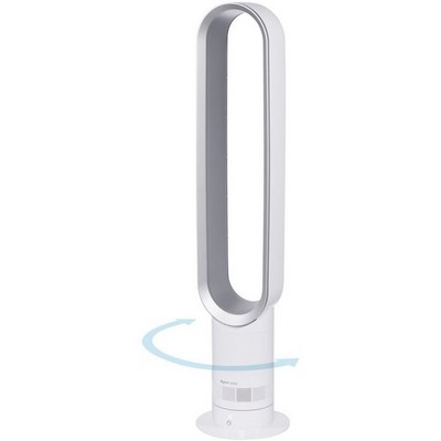 Напольный вентилятор Dyson AM07, белый/серебристый - фото 47776