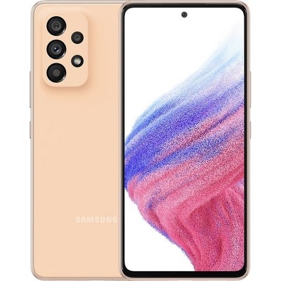 Samsung Galaxy A53 5G 8/256 ГБ, оранжевый - фото 48204
