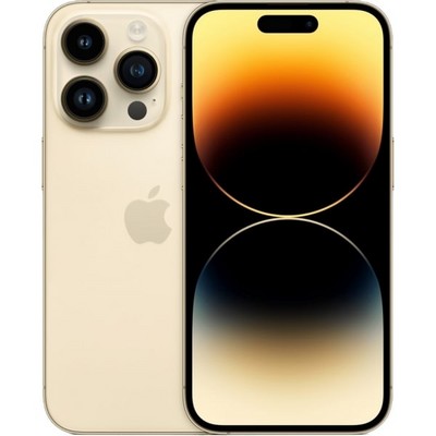 Apple iPhone 14 Pro 256Gb Gold (золотой) еSIM - фото 49407