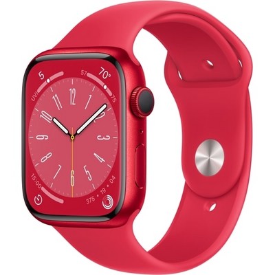 Apple Watch Series 8 GPS 45mm (PRODUCT)RED Aluminium (красный) MNP43 - фото 48823