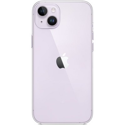 Чехол силиконовый Hoco Light Series для iPhone 14 Plus (6.7") тонкий TPU 0,8mm Прозрачный - фото 49081
