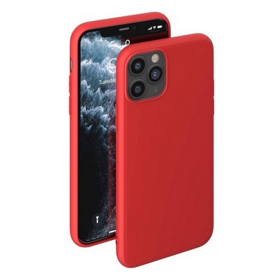 Чехол-накладка силикон Deppa Gel Color Case Basic D-87227 для iPhone 11 Pro (5.8") 0.8мм Красный - фото 55252