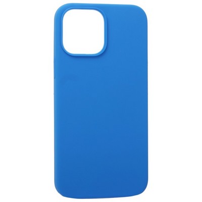 Накладка силиконовая MItrifON для iPhone 14 (6.1") без логотипа Синий №70 - фото 57726