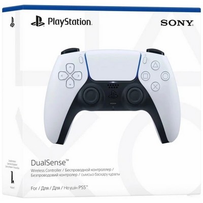 Геймпад Sony DualSense, белый - фото 49577