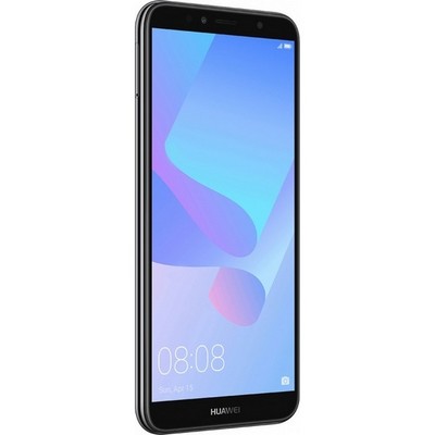 Телефон Huawei Y6 Prime (2018) 16GB черный RU - фото 10899