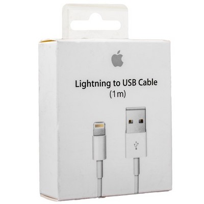 Дата-кабель USB для LIGHTNING TO USB CABLE (1.0 м) в коробке ААА - фото 11797