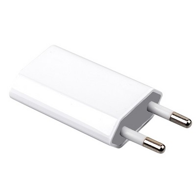 Адаптер питания Apple USB для всех моделей iPhone/ iPod MD813ZM/A ORIGINAL (с комплекта Iphone 6, 7) 5 Вт, без упаковки - фото 12208