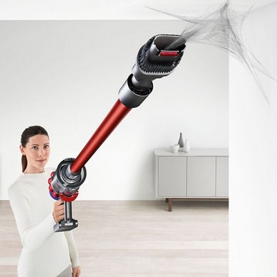 Пылесос Dyson V10 Origin (2022), красный - фото 50476