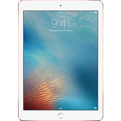 Apple iPad Pro 9.7 32Gb Wi-Fi Rose Gold РСТ - фото 6532