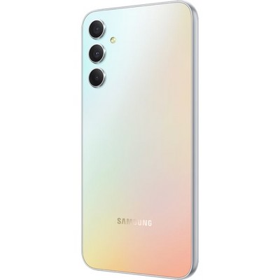 Samsung Galaxy A34 5G 8/128 ГБ, Dual nano SIM, серебряный - фото 50609