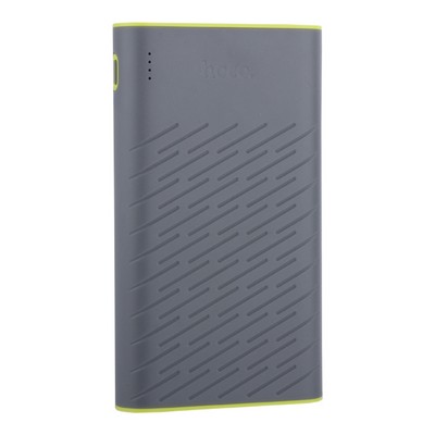 Аккумулятор внешний универсальный Hoco B31-20000 mAh Rege Power bank (2 USB: 5V-2.1A) Gray Серый - фото 12408