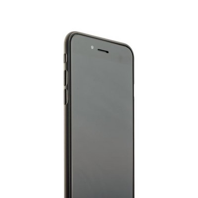 Чехол-накладка супертонкая для iPhone SE (2020г.)/ 8/ 7 (4.7) 0.3mm пластик в техпаке Дымчатый матовый - фото 51046
