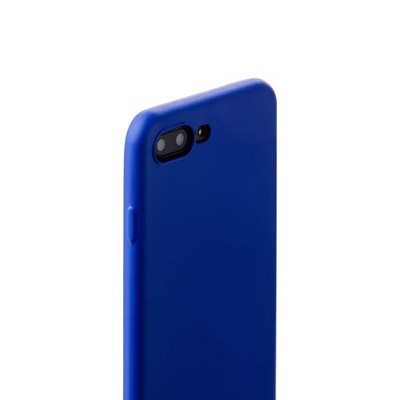 Чехол-накладка силикон Soft touch Deppa Gel Air Case D-85272 для iPhone 8 Plus/ 7 Plus (5.5) 0.7мм Синий - фото 51071