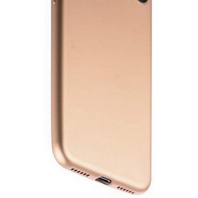 Чехол-накладка силиконовый J-case Delicate Series Matt 0.5mm для iPhone XS/ X (5.8") Золотистый - фото 51086