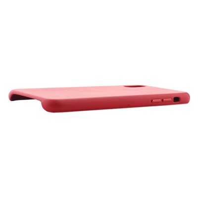 Чехол-накладка кожаная Leather Case для iPhone XS Max (6.5") Peony pink - Розовый пион - фото 51225