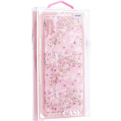 Чехол-накладка пластиковый MItrifON для iPhone XS Max (6.5") с силиконовыми бортами Розовый вид №1 - фото 51362