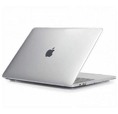 Защитный чехол-накладка HardShell Case для Apple MacBook Air 13 (2010-2017г.г.) A1466/A1369 матовая прозрачная - фото 51475
