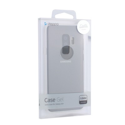 Чехол-накладка силикон Deppa Gel Case D-85345 для Samsung GALAXY S9+ SM-G965F 0.8мм Прозрачный - фото 51538