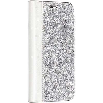 Чехол-книжка со стразами SWAROVSKI Crystalline для iPhone 11 Pro (5.8") Серебристый - фото 51640