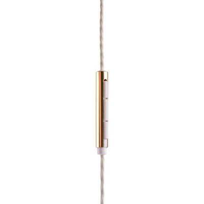Наушники Remax RM-530 Metal Hifi Earphone Gold Золотые - фото 51722