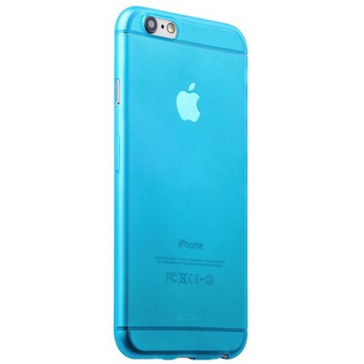 Накладка пластиковая ультра-тонкая iBacks iFling Ultra-slim PP Case для iPhone 6s/ 6 (4.7) - (ip60150) Blue Голубая - фото 51792