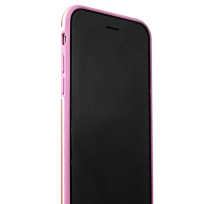 Накладка металлическая iBacks Ares Armour Aluminum Case для iPhone 6s Plus/ 6 Plus (5.5) (ip60285) Rose Gold - фото 51824