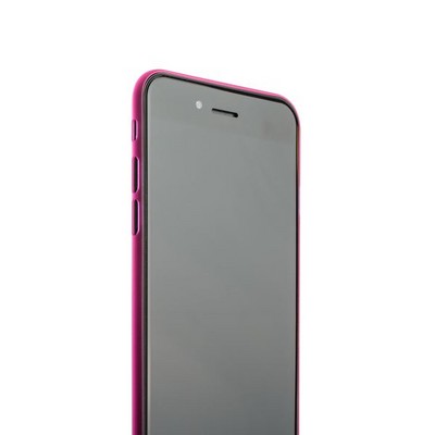 Чехол-накладка супертонкая для iPhone SE (2020г.)/ 8/ 7 (4.7) 0.3mm пластик в техпаке Розовый матовый - фото 51861