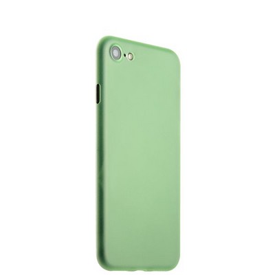 Чехол-накладка супертонкая для iPhone SE (2020г.)/ 8/ 7 (4.7) 0.3mm пластик в техпаке Салатовый матовый - фото 51863
