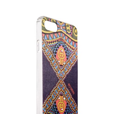 Накладка силиконовая Beckberg Golden Faith series для iPhone SE (2020г.)/ 8/ 7 (4.7) со стразами Swarovski вид 13 - фото 51878