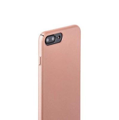 Чехол-накладка пластик Soft touch Deppa Air Case D-83276 для iPhone 8 Plus/ 7 Plus (5.5) 1мм Розовое золото - фото 51958