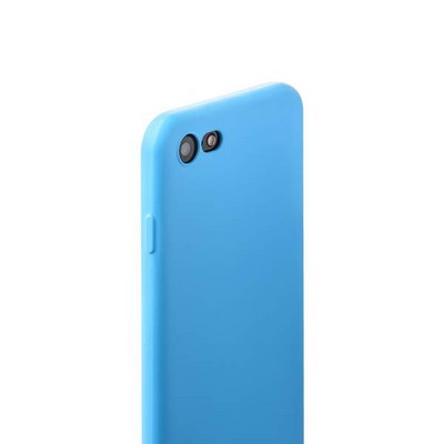 Чехол-накладка силикон Soft touch Deppa Gel Air Case D-85266 для iPhone SE (2020г.)/ 8/ 7 (4.7) 0.7мм Голубой - фото 51964