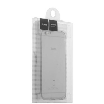 Чехол силиконовый Hoco Light Series для iPhone 6S Plus/ 6 Plus (5.5") Дымчатый - фото 51997