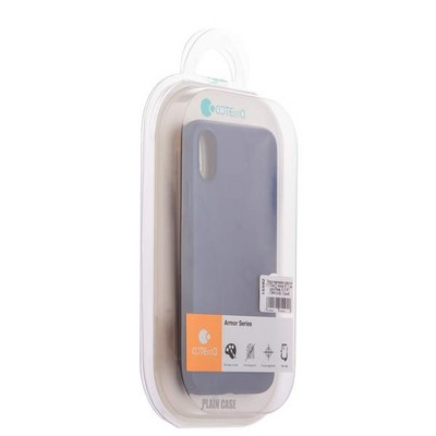 Чехол-накладка пластик COTECi Armor PC Case для iPhone XS/ X (5.8") CS8010-BL Синий - фото 52082