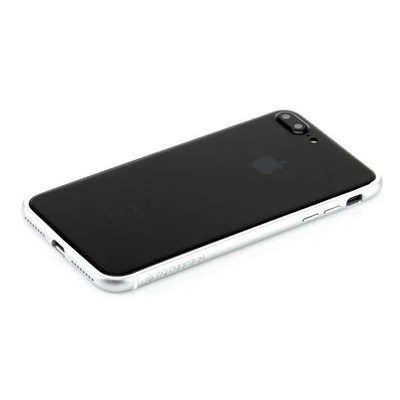 Бампер поликарбонат с силиконом Totu Evoque Series для Apple iPhone 8 Plus/ 7 Plus (5.5") Серебристый - фото 52131