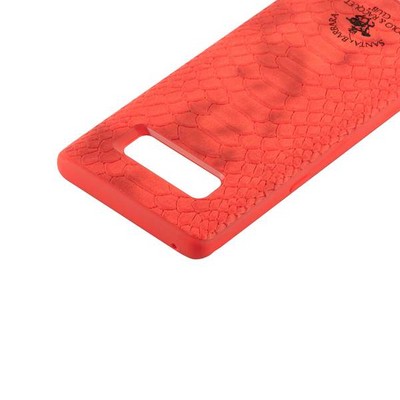 Накладка кожаная Club Knight Series для Samsung Galaxy Note 8 (N950) Красная - фото 52169
