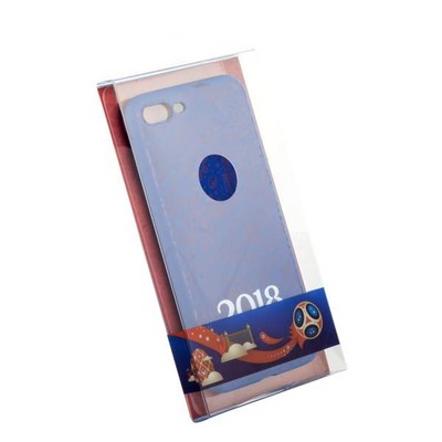 Чехол-накладка TPU Deppa D-103927 ЧМ по футболу FIFA™ Official Logotype для iPhone 8 Plus/ 7 Plus (5.5") Синий - фото 52201