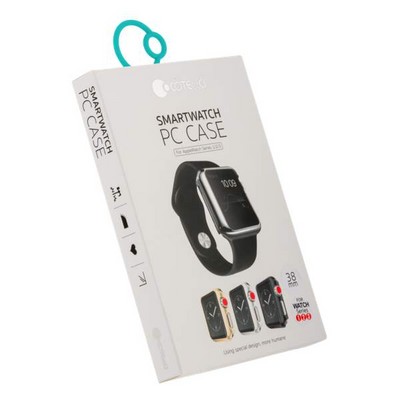 Чехол пластиковый COTECi Soft case для Apple Watch Series 3/ 2/ 1 (CS7045-CE) 38мм Золотистый - фото 52271