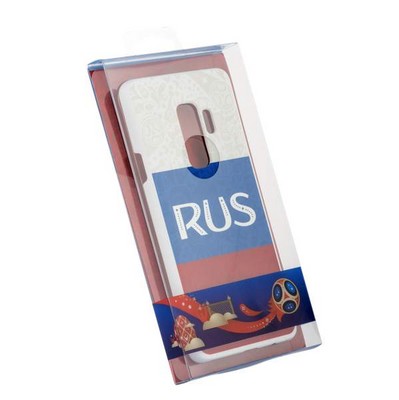 Чехол-накладка PC Deppa D-104745 ЧМ по футболу FIFA™ Flag Russia для Samsung GALAXY S9+ SM-G965F - фото 52301